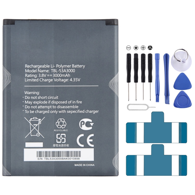Batteria sostitutiva TBL-53A3000 da 3000 mAh per router WIFI TP-LINK M7450 M7650, For TP-LINK M7450 M7650 WIFI Router Batteria sostitutiva TBL-53A3000 da 3000 mAh per router WIFI TP-LINK M7450 M7650, For TP-LINK M7450 M7650 WIFI Router